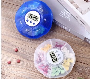 NF-CR-212 Smart pill box Round