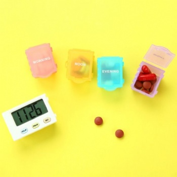 NF-CR-216 5 Alarm Pill Box Organizer (1-Day 4PCS)