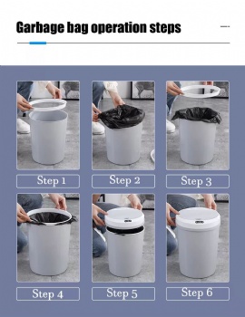 Smart trash can 12L NF-PD-6009